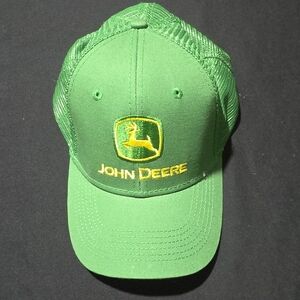 John Deere Green Trucker Hat